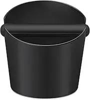 Yolococa Espresso Coffee Knock Box Container for Coffee grounds black