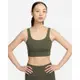 NIKE AS W NK ALATE ELLIPSE LL BRA 女運動內衣-綠-DO6620325