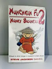 Munchkin Fu 2: Monkey Business Expansion *Sealed* Steve Jackson Games 2014