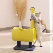 GGP Yellow Chicken Theme Cat Tree With Tunnel Multi Functional Cat Scratching Post And Playhouse