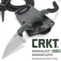 在飛比找PChome24h購物優惠-CRKT Minimalist Wharncliffe 小直