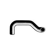 Gates Lower Radiator Hose for Toyota Liteace KM20 1.3L 10/79-10/86