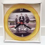 Top Gear 7" Gold novelty wall/desk clock Brand New