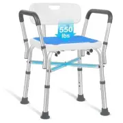 Shower Chair for Inside Shower, FSA/HSA Eligible 500lb Medium TBK-SC-PLUS