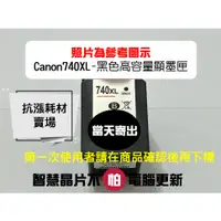 在飛比找蝦皮購物優惠-【抗漲耗材】 740 PG-740XL 黑色高容量 顯墨匣 