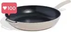 Made In Enameled Cast Iron Skillet - Antique White Exceptional Heat Retention