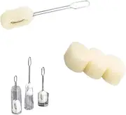 Cleaning Brush Long Handle Sponge Cleaning Brush, Clean Baby Bottles, Cups, Multi-Functional Scratch Free Cleaning Brush