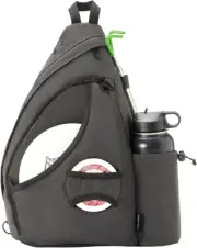 MOYAQI Lightweight Disc Golf Backpack with Retriever Holder and Storage Pockets
