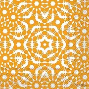 Orange Color Craze Party Paper Napkins - 40 Count | 2 packs of 20CT Lunch Paper Napkins