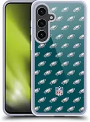 Head Case Designs Officially Licensed NFL Patterns Philadelphia Eagles Artwork Gel Case [Military Grade Protection] Compatible with Samsung Galaxy S24+ 5G
