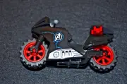 BLACK ADVENGERS MOTORCYCLE ~ Minifigure - Lego Marvel Super Heroes ~ MINT