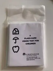 A Flash-Card Vision Test for Children