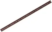 Heads LYT-BR Letter Wire Tie, 2.8 x 5.9 inches (7 x 15 cm), Brown, 100 Pieces
