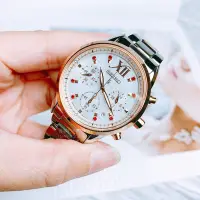 在飛比找Yahoo!奇摩拍賣優惠-SEIKO日本精工LUKIA晶鑽太陽能計時限量腕錶V175-