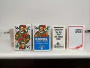 New Vintage 1988 Romme Playing Cards Two Decks German Rummy Canasta Bridge