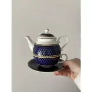 Halcyon Days Teapot Cup & Saucer