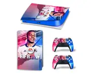 PS5 Digital Skin Vinyl Decal Cover for Sony Playstation Game Console + PS5 Controllers Sticker - TN-PS5Digital-4543