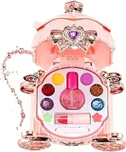 Makeup Set - Girls Makeup Set | Cosmetic Sets | Makeup Sets for Girls | Princess Makeup | Pretend Real Beauty Set Makeup Toys for Little Girls Kits