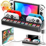 Switch Docking Station 4K HDMI Joycon Charger Replacement TV Dock