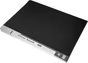 DOITOOL Transparent Portfolio Folder with Plastic Sleeves Document Organizer for Art Projects Reports and Resumes Lightweight and Versatile Storage for School and Office Use