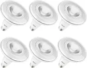 Dusk to Dawn 1250 Lumen LED Flood Light - 6 Pack, Indoor/Outdoor Use, 3000K