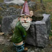 Figures garden gnomes garden decoration gnomes miniature resin statue ornaments