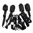 NEW Under Bed Restraint Bondage Set Handcuffs Ankle Cuffs Couples BDSM Sex Toy