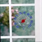2PK Kleertemp Outdoor Windowpane Thermometer Fahrenheit Made in USA Model KT-7