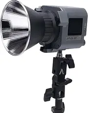 Aputure Amaran COB 60d-S LED Continuous Video Light, 60W Bowens Mount Light, Illumination up to 45000lux @ 1m, APP Control Point-Source Portable Light for Portrait,Studio,Interview and Filming