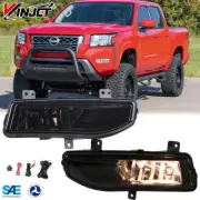 Fog Lights for 2022-2025 Nissan Frontier Black Smoke Lens w/Switch+Wiring Kit (for: Nissan)