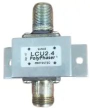 Polyphaser LCU2.4 Lightning Surge Protector 2400-2500 MHz 2.4-2.5 GHz RF HAM