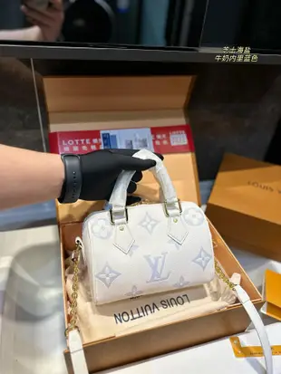 【二手包包】LV SPEEDY20經典款壓花枕頭包 Lv 枕頭包QK尺寸20.11.14NO135618