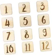 ULDIGI 1 Set Photography Props Milestone for Boy Milestones and Rocker Newborn Photography Props Monthly Milestone Blanket Boy Welcome Solid Wood Plywood Beige