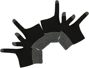 Totority Touch Screen Gaming Gloves Graphene Fingertip Covers for Mobile Video Games Keyboard 2 Pairs