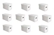 ComicCare Magazine or Golden Age Size Comic Book Storage Box - 10 Pack