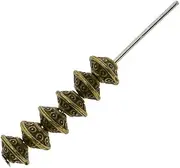 [Generic] 100 Pieces of Metal Spacer Beads, Beads, Metal Beads