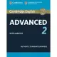 Cambridge English Advanced 2 Student’s Book with Answers: Authentic Examination Papers