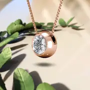 Opulence Pendant Necklace Embellished With SWAROVSKI® Crystals