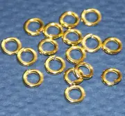 200 pcs of Gold Plated Jumpring 5mm