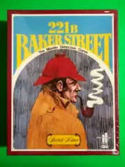 SHERLOCK HOLMES 221B Baker Street Master Detective Board Game sealed VTG 1977