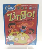 2009 Zingo! "Bingo with a Zing" Ages 4&Up Family Board Game by Thinkfun New