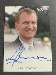 Ulrich Thomsen As Davidov Authentic Autograph Card In The World Is Not Enough.