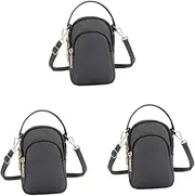 [WRITWAA] Pcs Women's Bag Polene Handbags Stylish Small Crossbody Bag Nylon Shoulder Satchel Grey