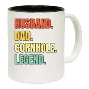 Husband Dad Cornhole Legend Mug Cup