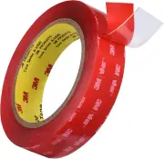 3M Double Sided Heavy-Duty Mounting Tape, Clear Waterproof VHB Tape, 16FT Length