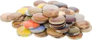 YOSADIER 1Bag DIY Ceramic Pebble Tile Material Assorted Unique Stones for Art Home Decoration and Craft Projects Durable Lightweight and Vibrant Colors
