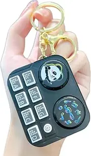 Small Mini DJ Controller, Fully Functional, With Teaching, 6 Years Old And Above Can Learn A Song In 10 Minutes, Boutique Small Gifts ，Children's music toys(Black)