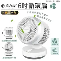 在飛比找Yahoo!奇摩拍賣優惠-【富力森6吋循環扇】循環扇 電風扇 桌扇 風扇 立扇 電扇 