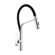 Chrome Kitchen Laundry Mixer Tap Pull Out Swivel Spout Basin Sink 2 Patterns Faucet