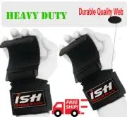 Weight Lifting Straps Power Training Gym Hook Grips Gloves Wrist Support Lift